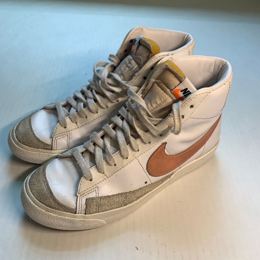 Nike Blazer Mid 77 Leather Sneakers Size 8